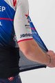 CASTELLI Koszulka kolarska z krótkim rękawem - QUICK-STEP 2022 CLIMBER'S 3.1 - niebieski/biały