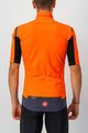 CASTELLI Koszulka kolarska z krótkim rękawem - GABBA ROS - pomarańczowy/niebieski
