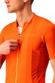 CASTELLI Koszulka kolarska z krótkim rękawem - CLASSIFICA - pomarańczowy