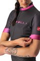 CASTELLI Koszulka kolarska z krótkim rękawem - GRADIENT LADY - antracyt