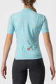 CASTELLI Koszulka kolarska z krótkim rękawem - PROMESSA J. LADY - jasnoniebieski