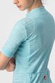 CASTELLI Koszulka kolarska z krótkim rękawem - PROMESSA J. LADY - jasnoniebieski