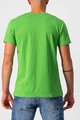 CASTELLI Kolarska koszulka z krótkim rękawem - SPRINTER TEE - zielony