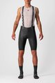 CASTELLI Krótkie spodnie kolarskie z szelkami - FREE AERO RC - czarny