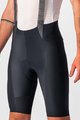 CASTELLI Krótkie spodnie kolarskie z szelkami - FREE AERO RC - czarny