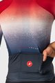 CASTELLI Koszulka kolarska z krótkim rękawem - AERO RACE 6.0 - czerwony/biały/niebieski