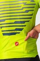 CASTELLI Koszulka kolarska z krótkim rękawem - CLIMBER'S 3.0 - niebieski/żółty