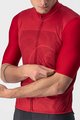 CASTELLI Koszulka kolarska z krótkim rękawem - BAGARRE  - czerwony
