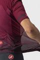 CASTELLI Koszulka kolarska z krótkim rękawem - A TUTTA - bordowy