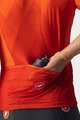 CASTELLI Koszulka kolarska z krótkim rękawem - A TUTTA - czerwony