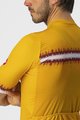 CASTELLI Koszulka kolarska z krótkim rękawem - GRIMPEUR - żółty
