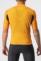 CASTELLI Krótka koszulka kolarska i spodenki - ENDURANCE ELITE - pomarańczowy/czarny