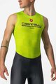 CASTELLI Kolarski bezrękawnik - PRO MESH BL - żółty