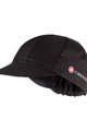 CASTELLI Czapka kolarska - ENDURANCE CAP - czarny