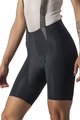 CASTELLI Krótkie spodnie kolarskie z szelkami - FREE AERO RC LADY - czarny