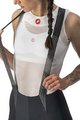 CASTELLI Krótkie spodnie kolarskie z szelkami - FREE AERO RC LADY - czarny
