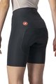 CASTELLI Krótkie spodnie kolarskie bez szelek - FREE AERO RC LADY - czarny