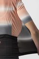 CASTELLI Koszulka kolarska z krótkim rękawem - DOLCE LADY - szary/czarny/różowy