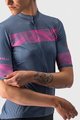 CASTELLI Koszulka kolarska z krótkim rękawem - FENICE LADY - niebieski/różowy