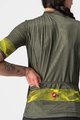 CASTELLI Koszulka kolarska z krótkim rękawem - FENICE LADY - żółty/zielony