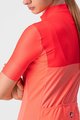 CASTELLI Koszulka kolarska z krótkim rękawem - VELOCISSIMA LADY - różowy/pomarańczowy