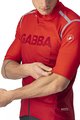 CASTELLI Koszulka kolarska z krótkim rękawem - GABBA ROS SPECIAL  - czerwony