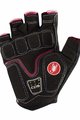 CASTELLI Kolarskie rękawiczki z krótkimi palcami - DOLCISSIMA 2 LADY - czerwony