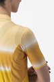 CASTELLI Koszulka kolarska z krótkim rękawem - DOLCE LADY - żółty/bordowy