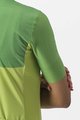 CASTELLI Koszulka kolarska z krótkim rękawem - VELOCISSIMA LADY - zielony/żółty