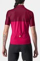 CASTELLI Koszulka kolarska z krótkim rękawem - VELOCISSIMA LADY - czerwony/różowy