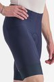 CASTELLI Krótkie spodnie kolarskie bez szelek - ENTRATA 2 - niebieski