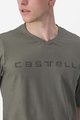 CASTELLI Koszulka kolarska z krótkim rękawem - TRAIL TECH 2 - szary
