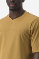 CASTELLI Koszulka kolarska z krótkim rękawem - TRAIL TECH 2 - żółty