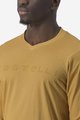 CASTELLI Letnia koszulka kolarska z długim rękawem - TRAIL TECH 2 - żółty
