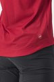 CASTELLI Letnia koszulka kolarska z długim rękawem - TRAIL TECH 2 - czerwony