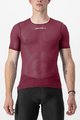 CASTELLI Kolarska koszulka z krótkim rękawem - PRO MESH 2.0 - bordowy