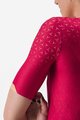 CASTELLI Koszulka kolarska z krótkim rękawem - PEZZI LADY - czerwony