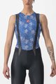 CASTELLI Kolarski bezrękawnik - PRO MESH 4 W LADY - niebieski