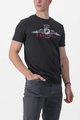 CASTELLI Kolarska koszulka z krótkim rękawem - ARMANDO 2 TEE - czarny