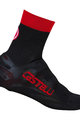 CASTELLI Kolarskie ochraniacze na buty rowerowe - BELGIAN  - czarny/czerwony