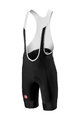 CASTELLI Krótkie spodnie kolarskie z szelkami - EVOLUZIONE 2.0 - czarny