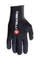 CASTELLI Kolarskie rękawiczki z długimi palcami - DILUVIO C - czarny/czerwony