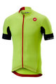 CASTELLI Koszulka kolarska z krótkim rękawem - AERO RACE 4.1 SOLID - żółty