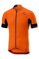 CASTELLI Koszulka kolarska z krótkim rękawem - AERO RACE 4.1 SOLID - pomarańczowy