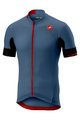 CASTELLI Koszulka kolarska z krótkim rękawem - AERO RACE 4.1 SOLID - niebieski