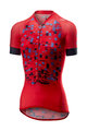 CASTELLI Koszulka kolarska z krótkim rękawem - CLIMBER'S LADY - czerwony