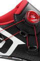 Buty rowerowe - CR-1-17 CARBON - czarny/biały
