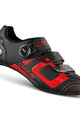 Buty rowerowe - CR-3-19 NYLON - czerwony/czarny