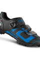 Buty rowerowe - CX-3-19 MTB NYLON - niebieski/czarny