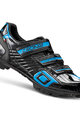 Buty rowerowe - CX-4-19 MTB NYLON - niebieski/czarny